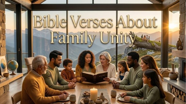 Bible Verses About Family Unity
