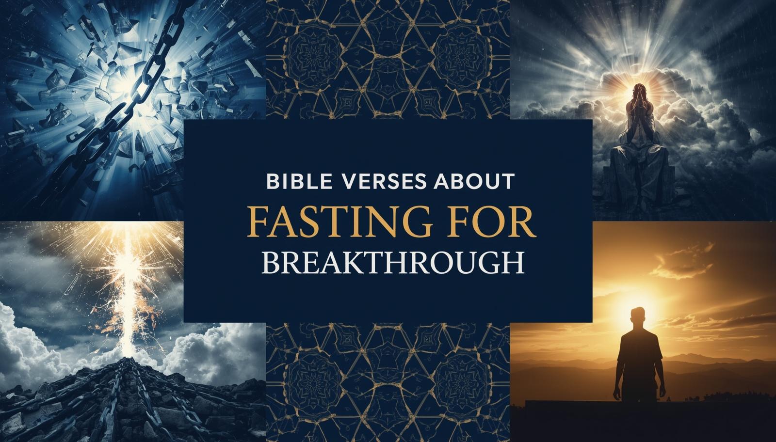 Bible Verses About Fasting for Breakthrough