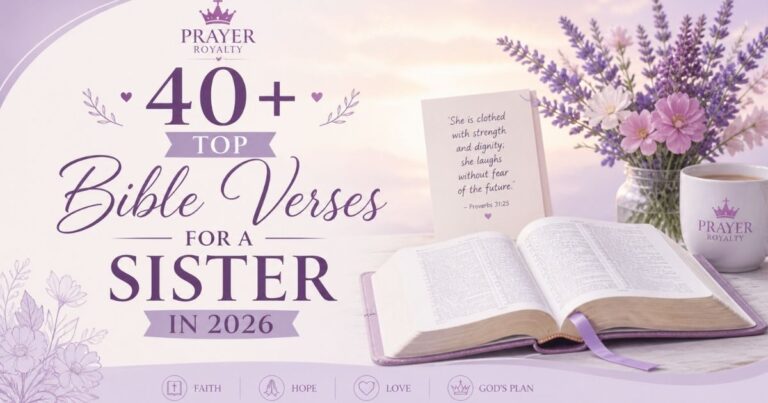 Bible Verses For A Sister