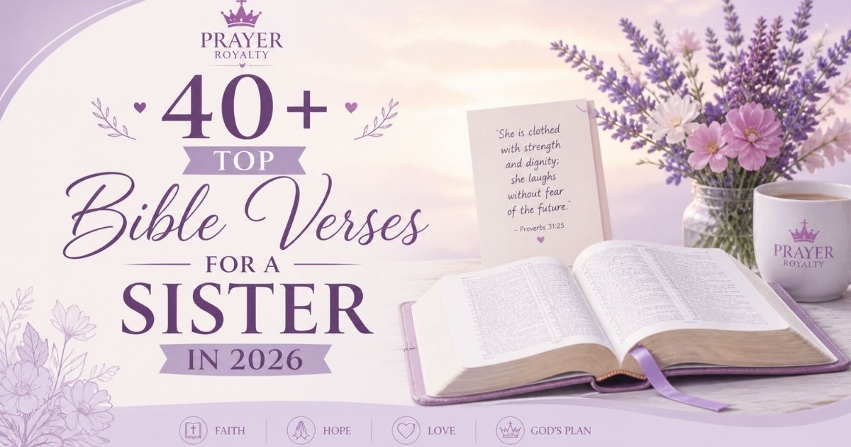 Bible Verses For A Sister