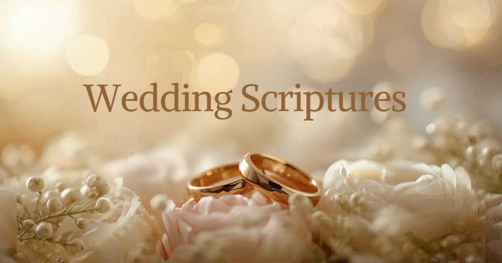 Wedding Scriptures