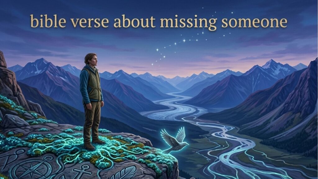 bible verse about missing someone