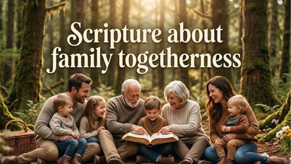 scripture about family togetherness