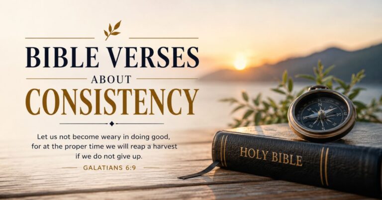 Bible Verses About Consistency