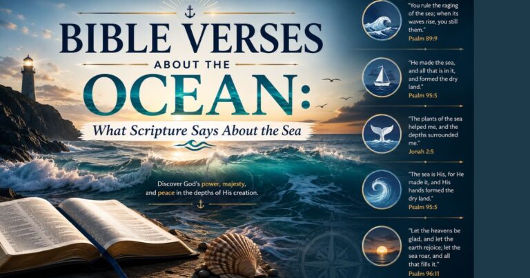 Bible Verses About the Ocean