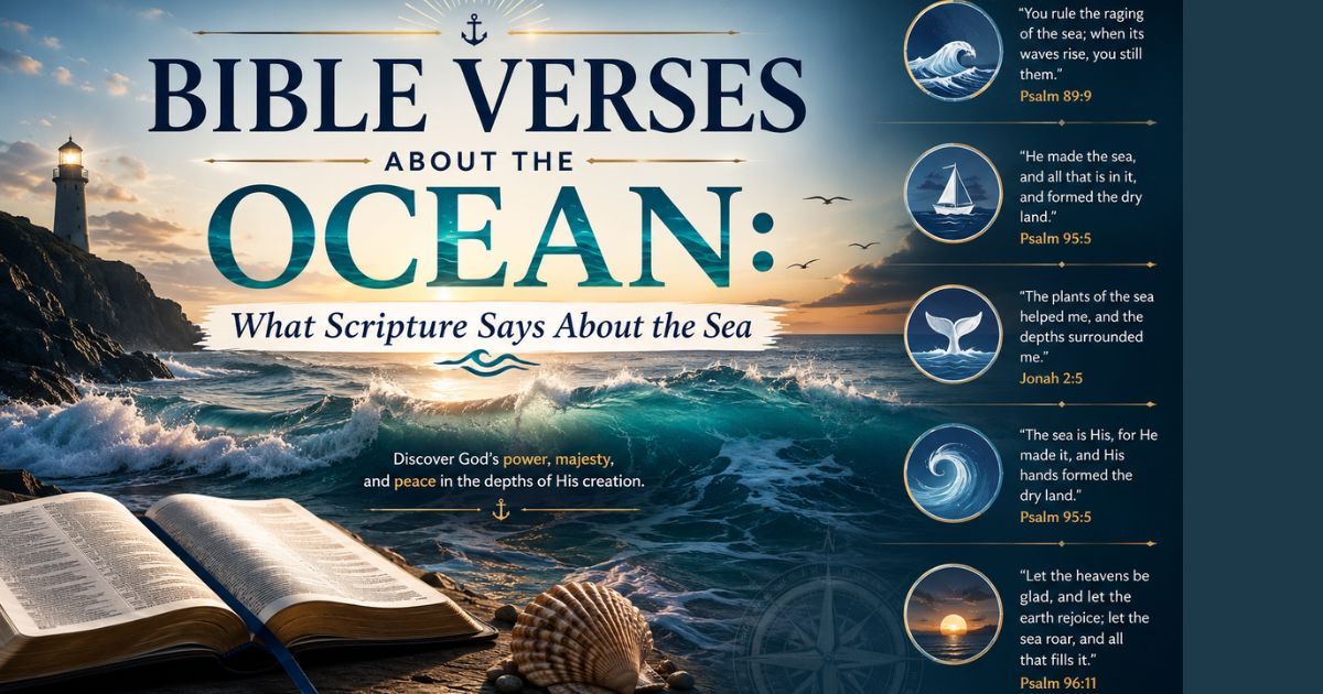 Bible Verses About the Ocean