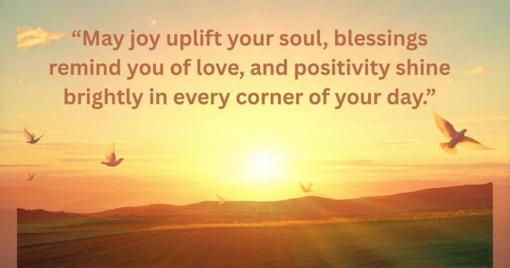 Positive Friday Blessings