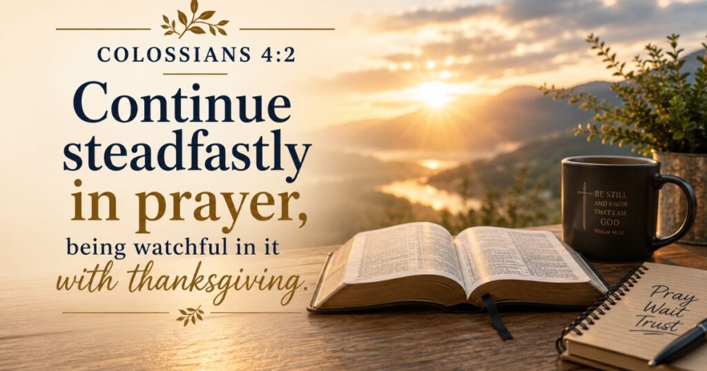 Verses About Consistent Prayer