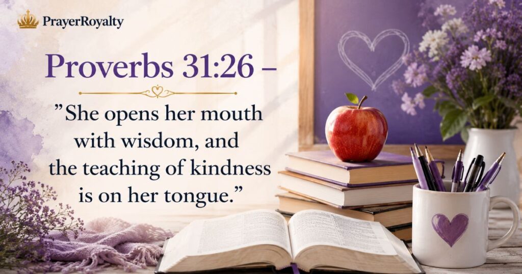 bible verse for teachers