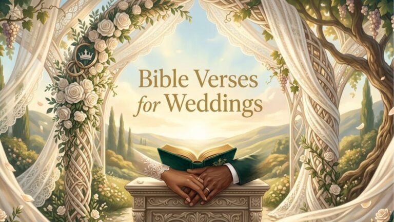 bible verses for weddings