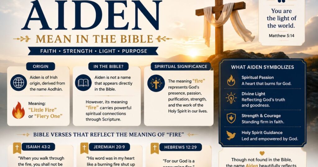 Aiden Mean in the Bible