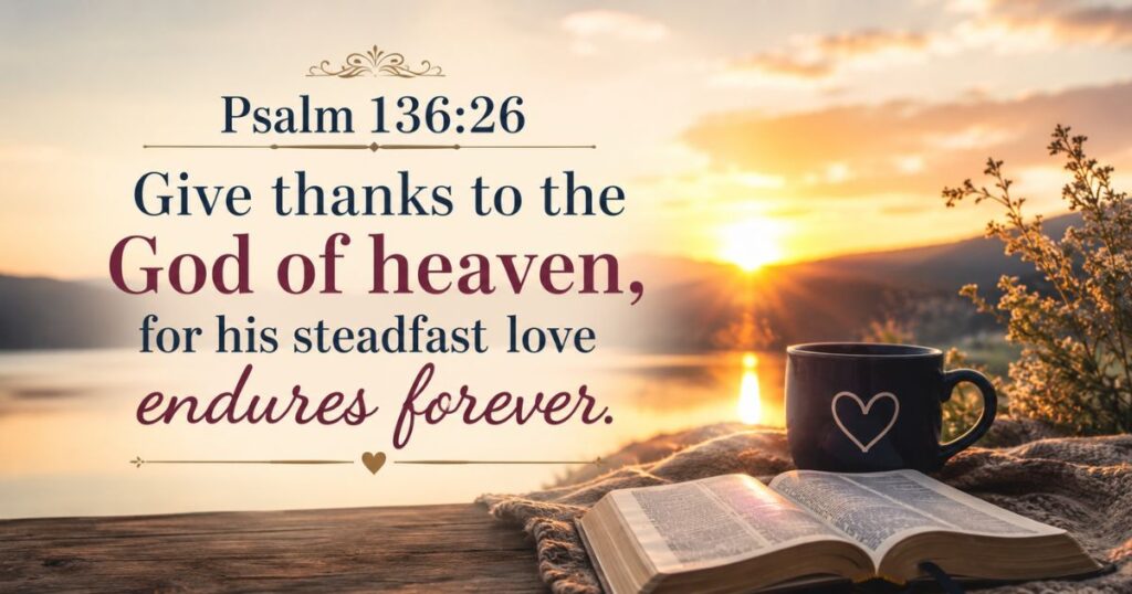 Bible Verses About God Love