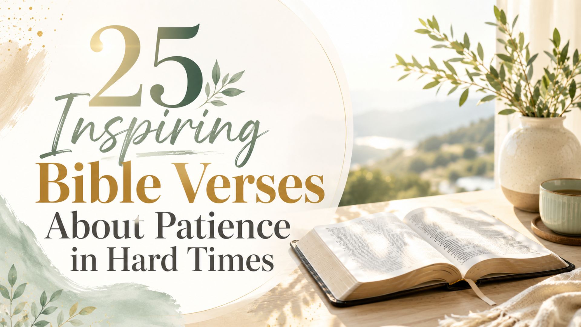 Bible Verses About Patience in Hard Times