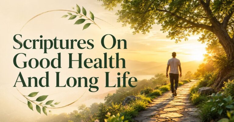 Scriptures On Good Health And Long Life