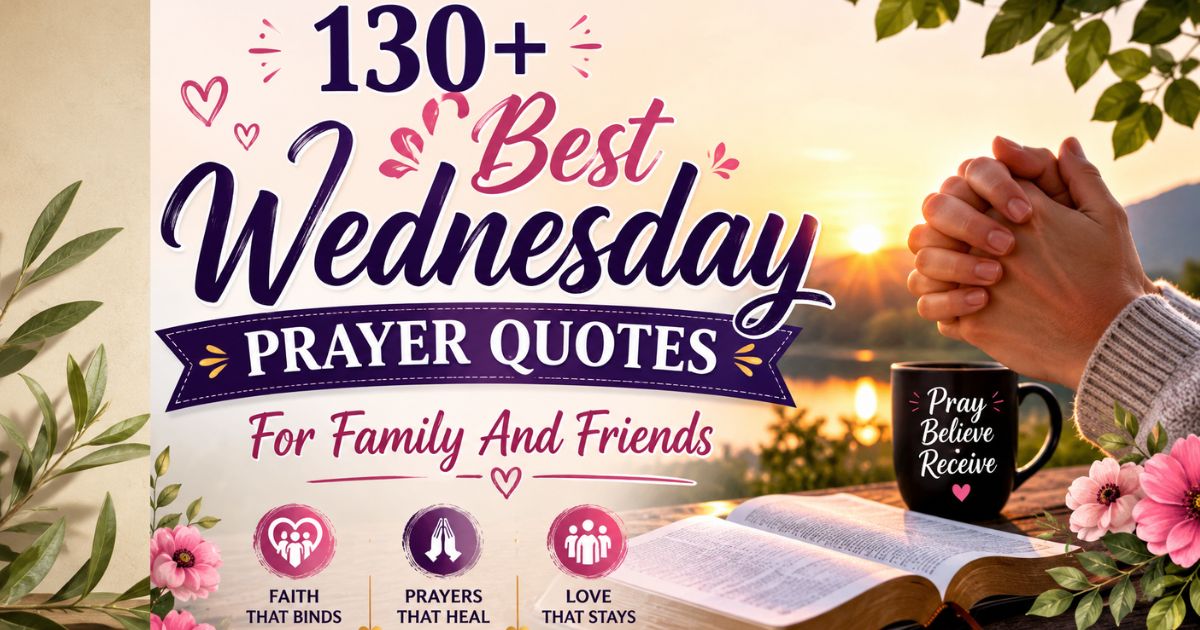 Wednesday Prayers