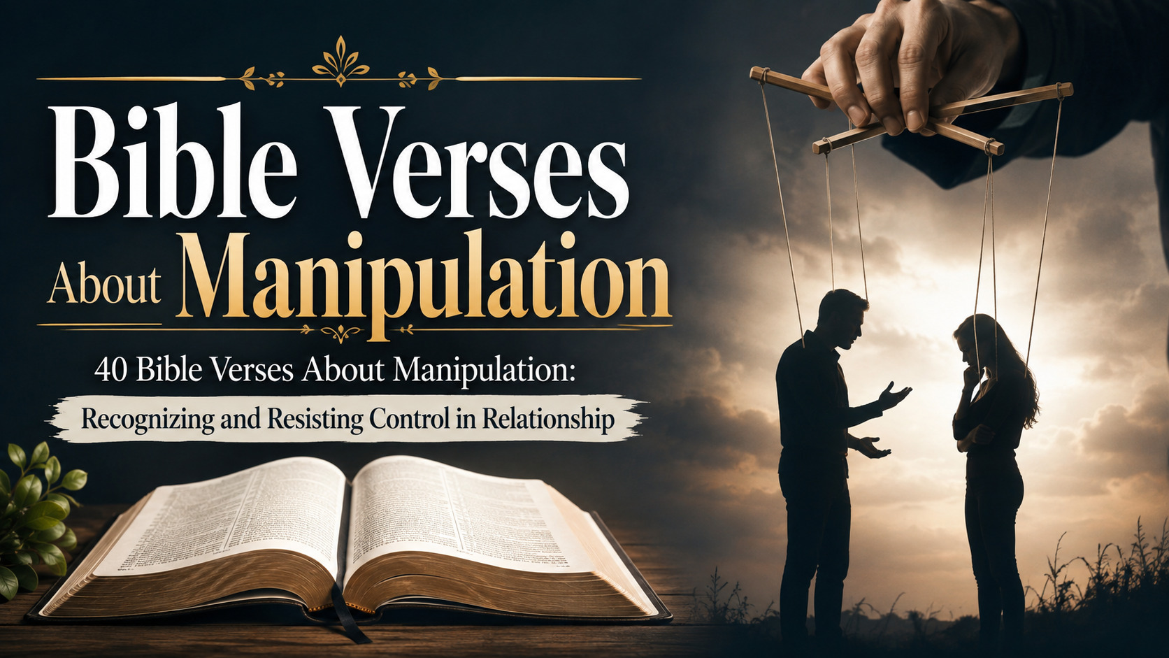 Bible Verses About Manipulation