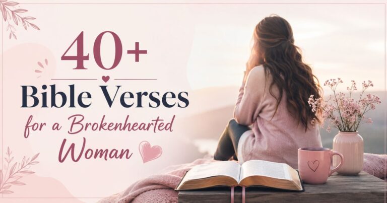 Bible Verses for a Brokenhearted Woman