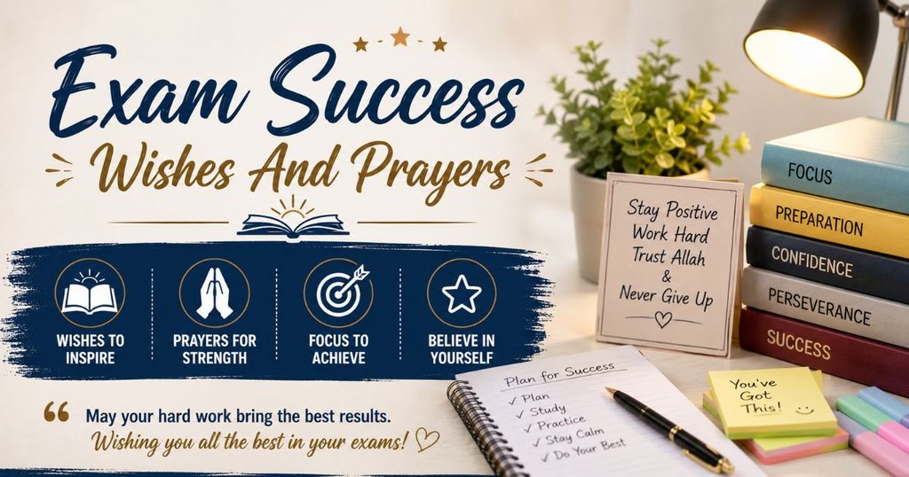 Exam Wishes And Prayers