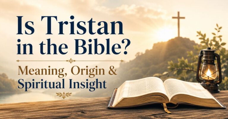 Is Tristan in the Bible