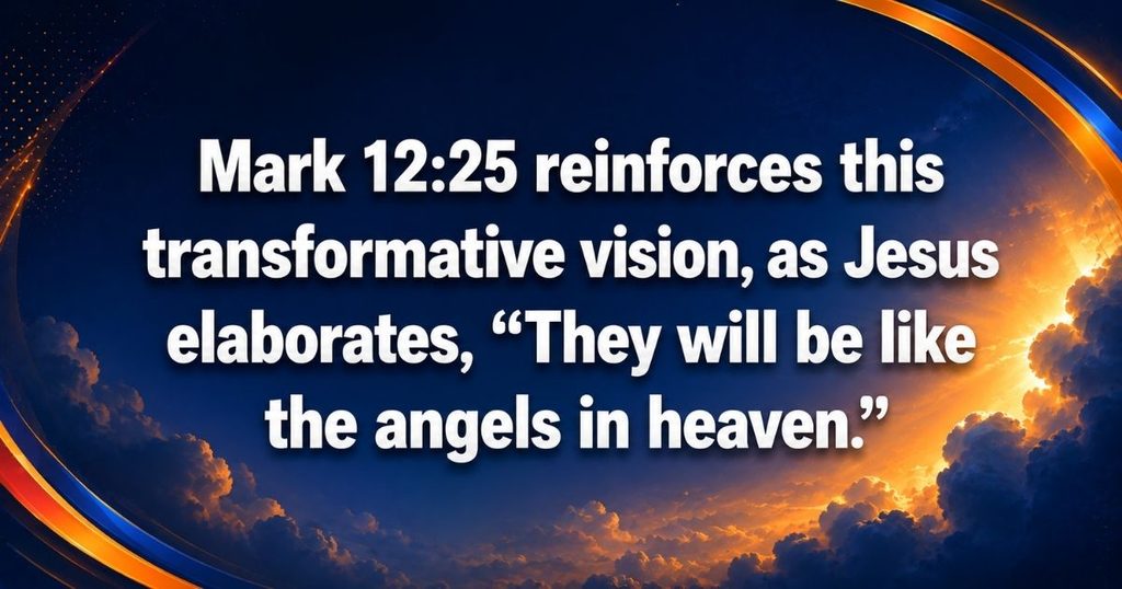 Jesus Saying about marriage in heaven