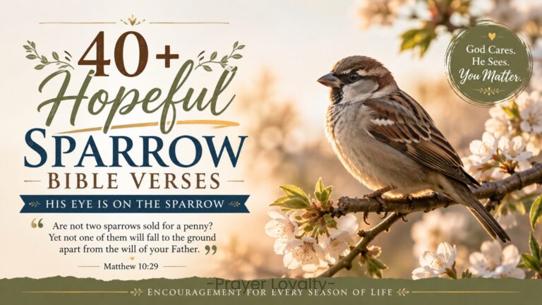 Sparrow Bible Verses