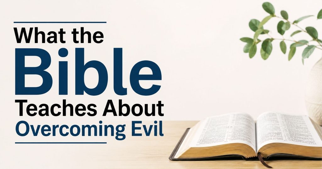 What the Bible Teaches About Overcoming Evil